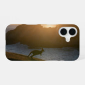 Australië Kangoeroe Zonsondergang Foto iPhone 16 Hoesje (Achterkant horizontaal)