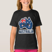 Australië Kawaii Fusion – vet en Schattig T-shirt (Voorkant)