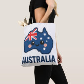 Australië Kawaii Fusion – vet en Schattig Tote Bag (Dichtbij)