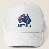 Australië Kawaii Fusion – vet en Schattig Trucker Pet (Voorkant)