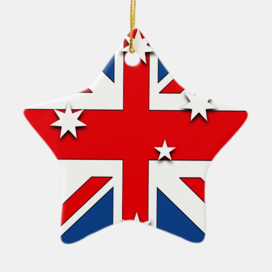 Australië Keramisch Ornament (Voorkant)