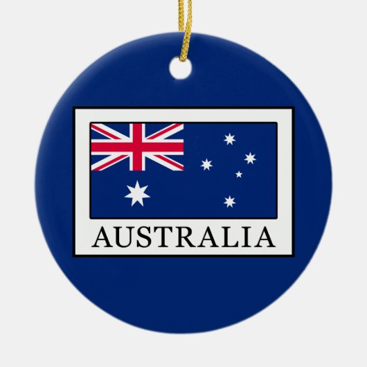 Australië Keramisch Ornament (Voorkant)