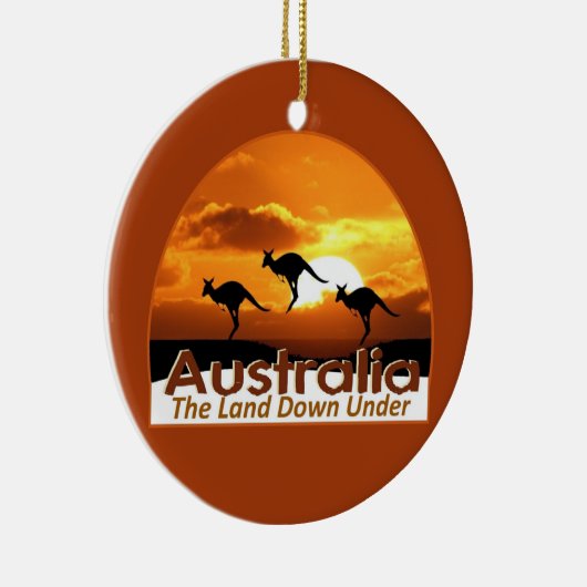 AUSTRALIË KERAMISCH ORNAMENT (Rechts)