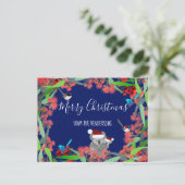 Australië kerst briefkaart (Staand voorkant)