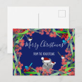 Australië kerst briefkaart (Voorkant / Achterkant)