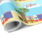 Australië kerst cadeaupapier (Rol Hoek)