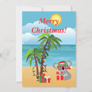 Australië kerst feestdagenkaart