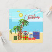 Australië kerst kaart (Voorkant / Achterkant in situ)