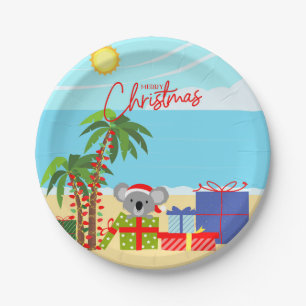 Australië kerst papieren bordje