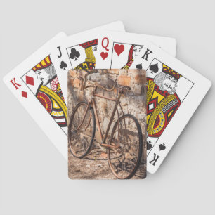 Australië, klare vallei, Sevenhill, oude fiets Speelkaarten