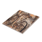 Australië, klare vallei, Sevenhill, oude fiets Tegeltje (Zijkant)