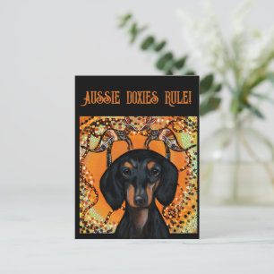 AUSTRALIË KUNST BRIEFKAART