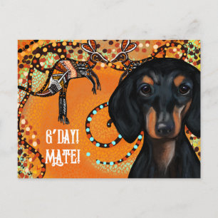 AUSTRALIË KUNST                  BRIEFKAART