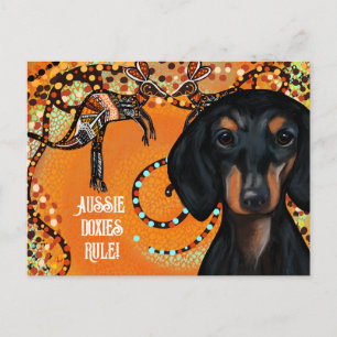 AUSTRALIË KUNST                  BRIEFKAART