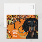 AUSTRALIË KUNST                  BRIEFKAART (Voorkant / Achterkant)