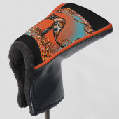 AUSTRALIË KUNST GOLFHEADCOVER (3/4 voorkant)