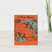 AUSTRALIË KUNST            KAART (Voorkant)