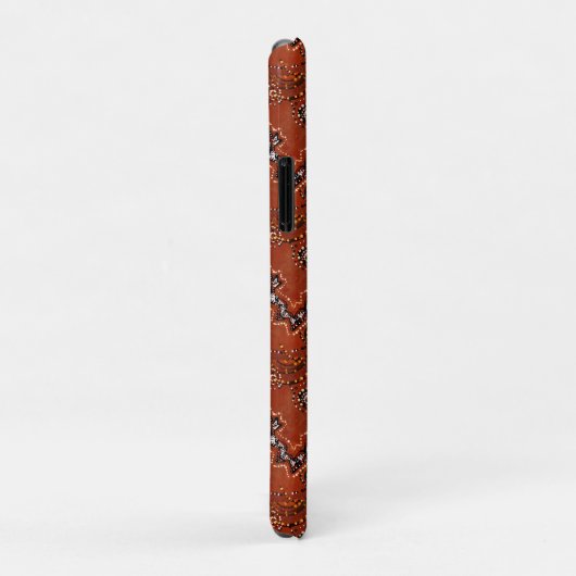 AUSTRALIË KUNST KROKODIL Case-Mate iPhone CASE (Achterkant/rechts)