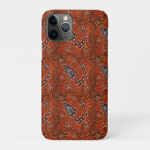 AUSTRALIË KUNST KROKODIL Case-Mate iPhone CASE (Achterkant)