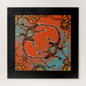 AUSTRALIË KUNST   LEGPUZZEL (Horizontaal)