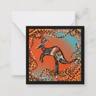 AUSTRALIË KUNST          NOTITIEKAARTJE