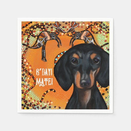 AUSTRALIË KUNST                  SERVET (Voorkant)