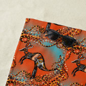 AUSTRALIË KUNST             STRANDLAKEN (In situ)