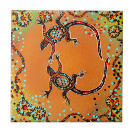 AUSTRALIË KUNST                   TEGELTJE