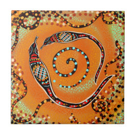 AUSTRALIË KUNST    TEGELTJE