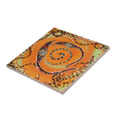 AUSTRALIË KUNST    TEGELTJE (Zijkant)