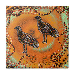 AUSTRALIË KUNST     TEGELTJE