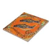 AUSTRALIË KUNST     TEGELTJE (Zijkant)