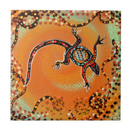 AUSTRALIË KUNST      TEGELTJE