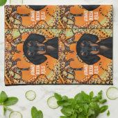 AUSTRALIË KUNST                   THEEDOEK (Gevouwen)