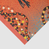 AUSTRALIË KUNST       TISSUEPAPIER (Detail)