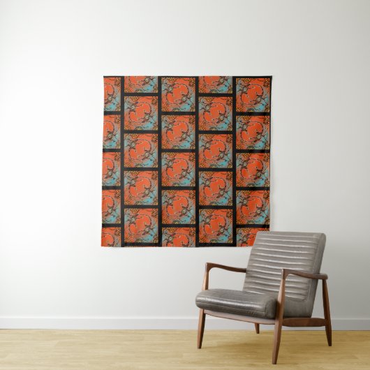 AUSTRALIË KUNST WANDKLEED (In Situ (horizontaal))