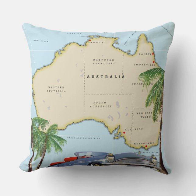 Australië Kussen (Voorkant)
