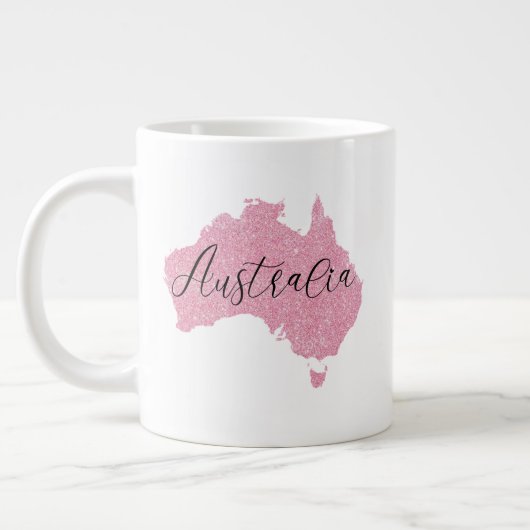 Australië Land Schitterende Kleur Grote Koffiekop (Links)