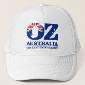 Australië "Land van OZ" Trucker Pet (Voorkant)