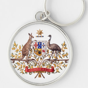 Australië land wapen wapenschild symbool embleem v sleutelhanger