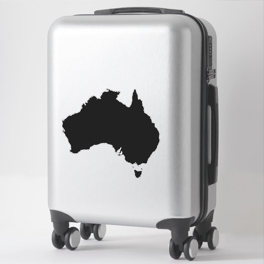 Australië Land XL Sticker (Koffer)