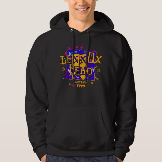Australië Lennox Head Surfing Hoodie (Voorkant)
