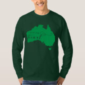 Australië ligt in mijn hart t-shirt (Voorkant)