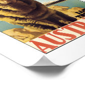 Australië - Lloyd Triestino (wit) Poster (Hoek)