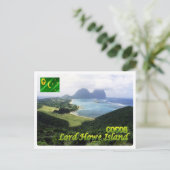 Australië - Lord Howe Island - Briefkaart (Staand voorkant)