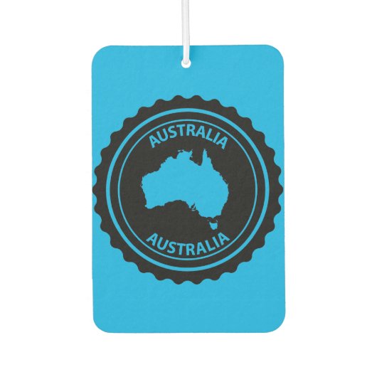 Australië Luchtverfrisser (Voorkant)
