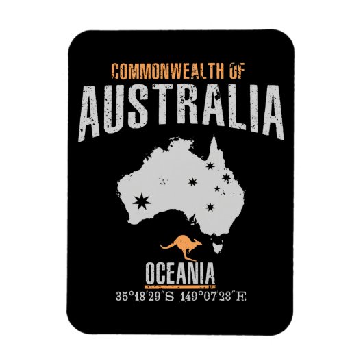 Australië Magneet (Verticaal)