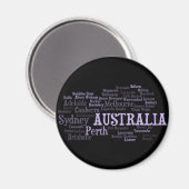 AUSTRALIË Magneet (Voorkant / Achterkant)