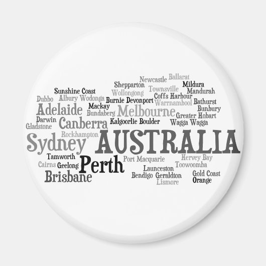 AUSTRALIË Magneet (Voorkant)