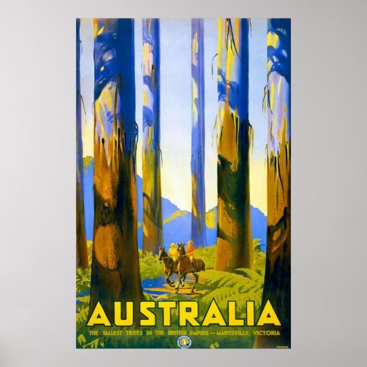Australië Marysville Victoria Poster (Voorkant)